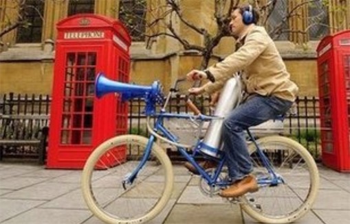 世界上最响的自行车喇叭 网站作家制作出能够产生136.2分贝的自行车喇叭