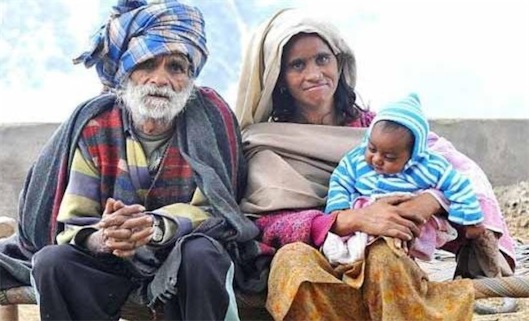 世界上年龄最大的父亲 印度老汉拉94岁高龄还生了一个儿子