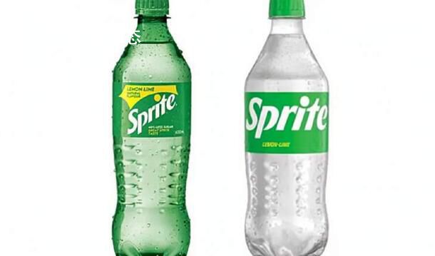 雪碧永久放弃绿瓶包装 转为更加环保的透明容器