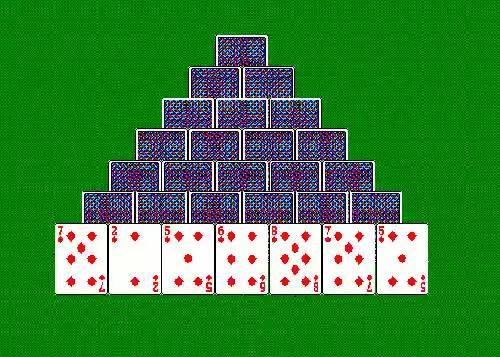 “七层金塔”扑克牌算命法